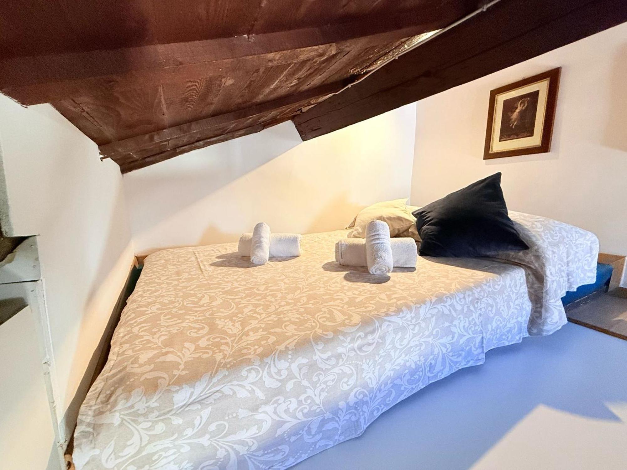 Apartmán Rione VI Loft Řím Pokoj fotografie